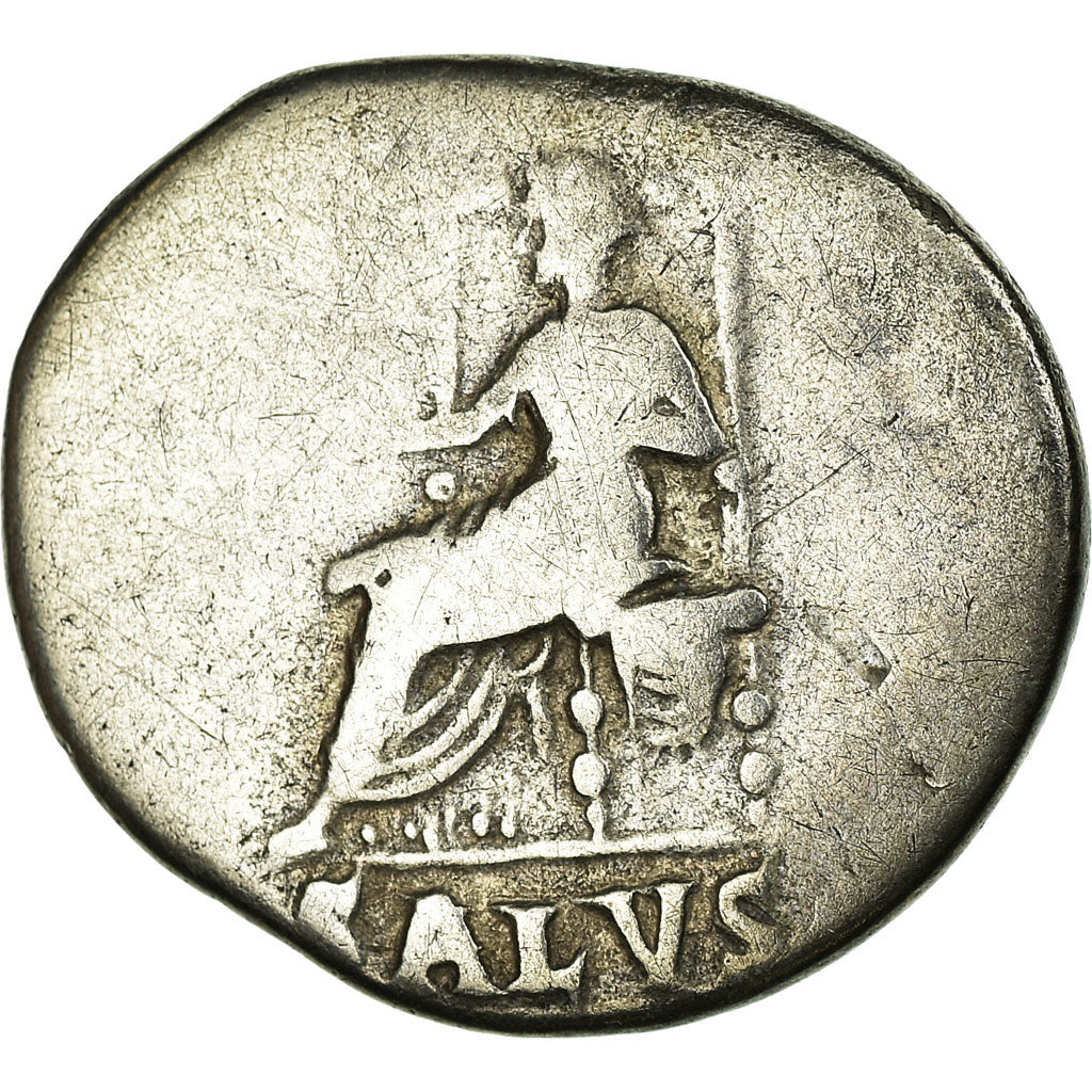 Coin, Nero, Denarius, Rome, VF(20-25), Silver, Cohen:316