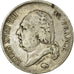 Coin, France, Louis XVIII, 5 Francs, 1824, Lyon, EF(40-45), Silver, KM:711.4