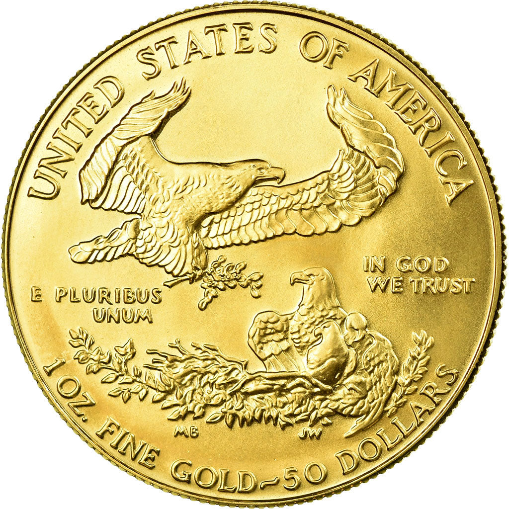 Coin, United States, 50 Dollars, 1987, U.S. Mint, MS(65-70), Gold