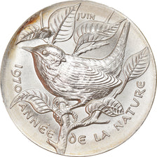 Suisse, Médaille, Année de la Nature, Juin, Oiseau, Fauna, 1970, SPL+, Argent