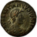Moneta, Valentinian II, Nummus, Siscia, BB+, Rame, Cohen:8