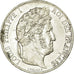 Coin, France, Louis-Philippe, 5 Francs, 1844, Paris, EF(40-45), Silver