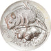 Switzerland, Medal, Année de la Nature, Septembre, Fauna, 1970, MS(64), Silver