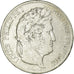 Moneta, Francia, Louis-Philippe, 5 Francs, 1835, Lille, MB, Argento, KM:749.13