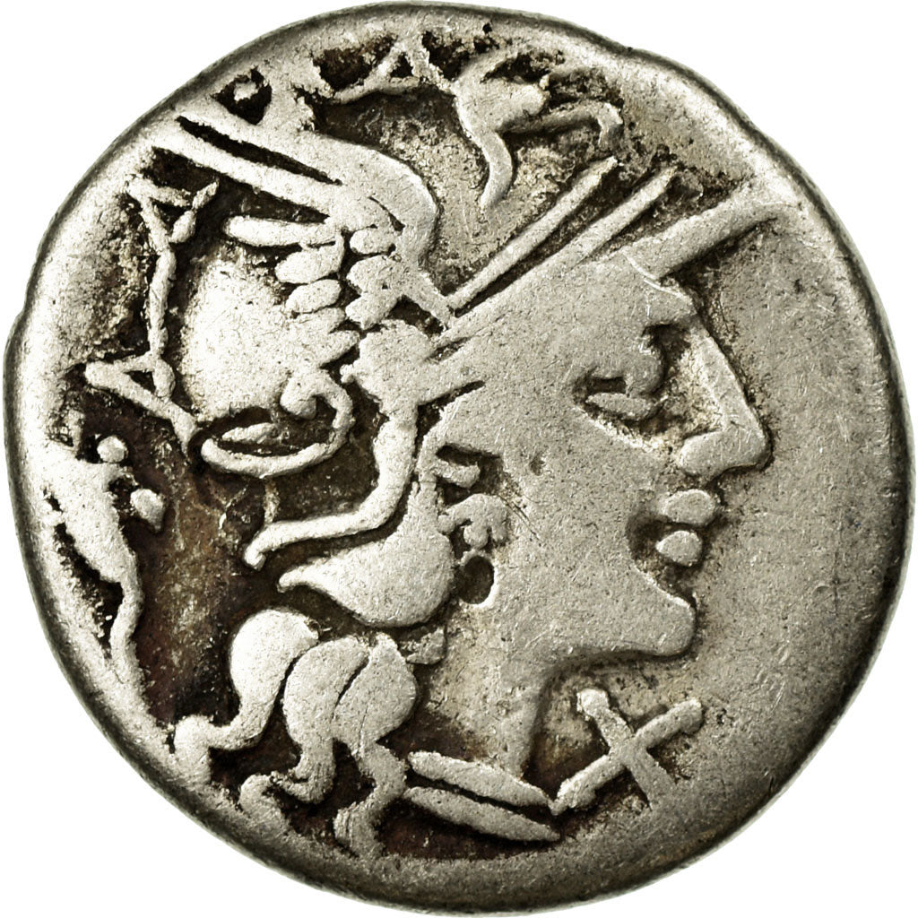 Coin, Cuprennia, Denarius, VF(30-35), Silver, Babelon:1