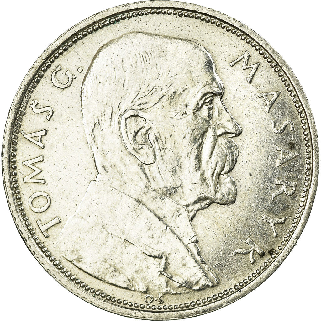 Coin, Czechoslovakia, 10 Korun, 1928, MS(60-62), Silver, KM:12
