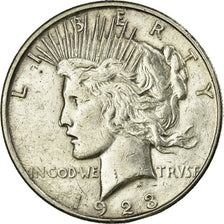 Moneta, Stati Uniti, Peace Dollar, Dollar, 1923, U.S. Mint, Denver, MB+