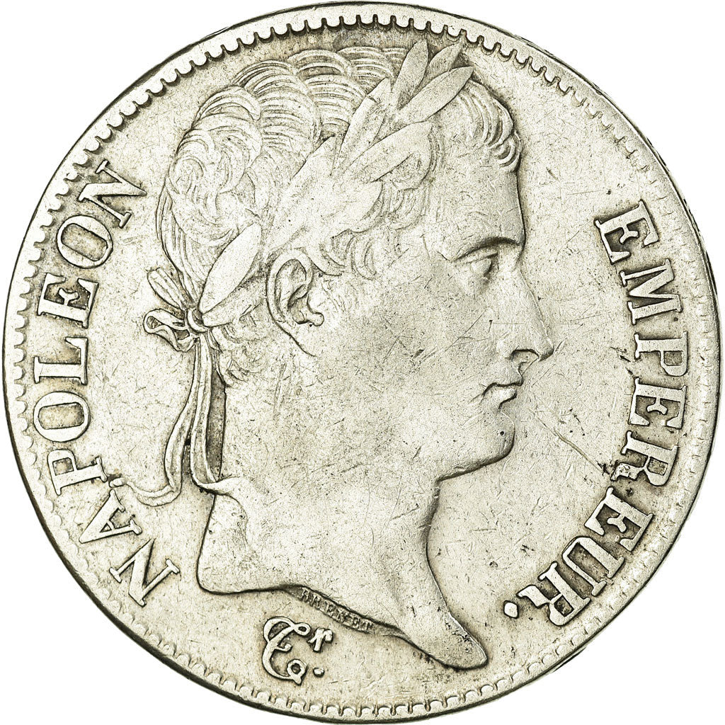 Coin, France, Napoléon I, 5 Francs, 1813, Perpignan, VF(30-35), Silver