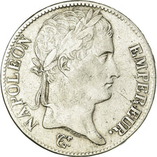 Coin, France, Napoléon I, 5 Francs, 1813, Perpignan, VF(30-35), Silver