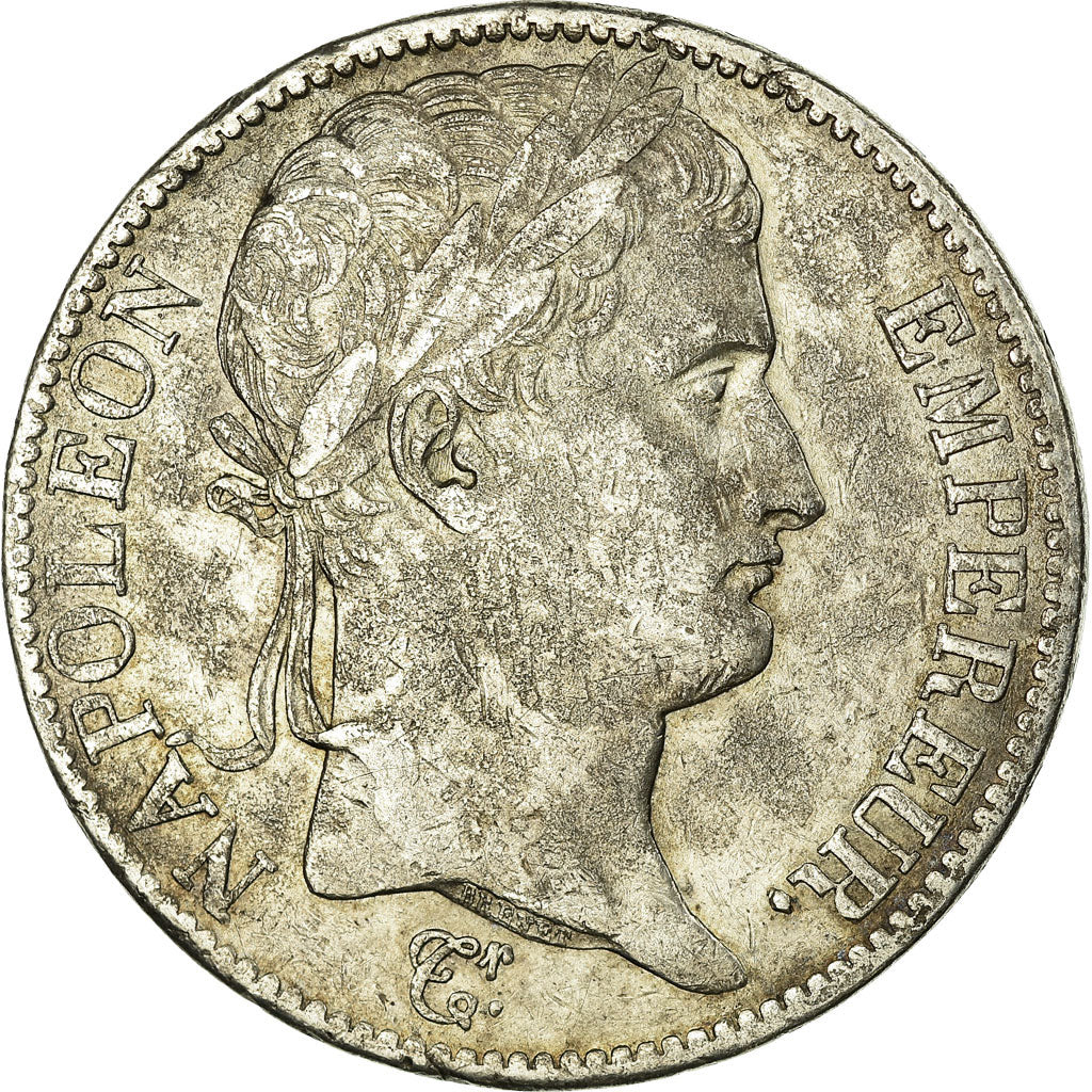Moeda, França, Napoléon I, 5 Francs, 1811, Paris, VF(20-25), Prata, KM:694.1