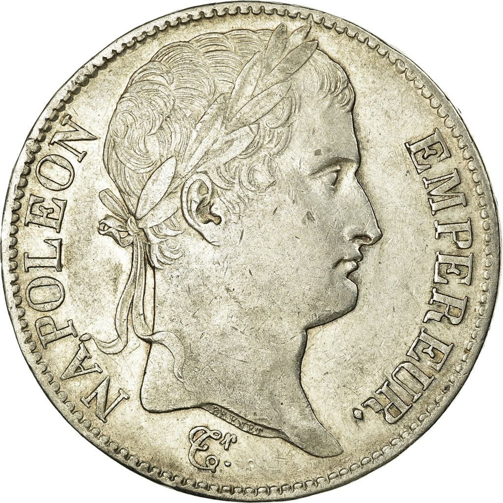 Coin, France, Napoléon I, 5 Francs, 1811, Lyon, EF(40-45), Silver, KM:694.5