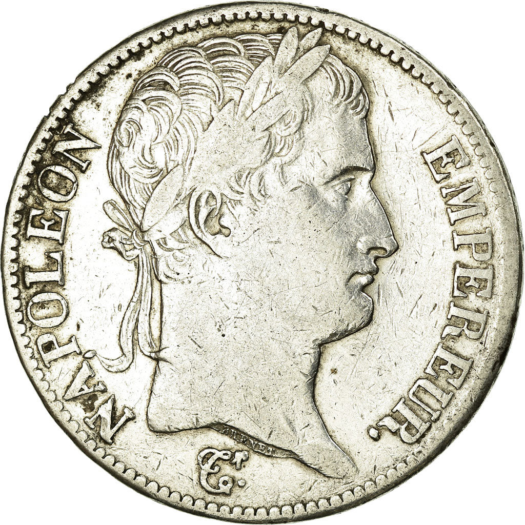 Coin, France, Napoléon I, 5 Francs, 1811, Paris, VF(30-35), Silver, KM:694.1