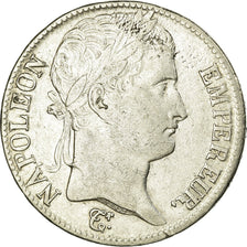 Monnaie, France, Napoléon I, 5 Francs, 1811, Perpignan, TB+, Argent