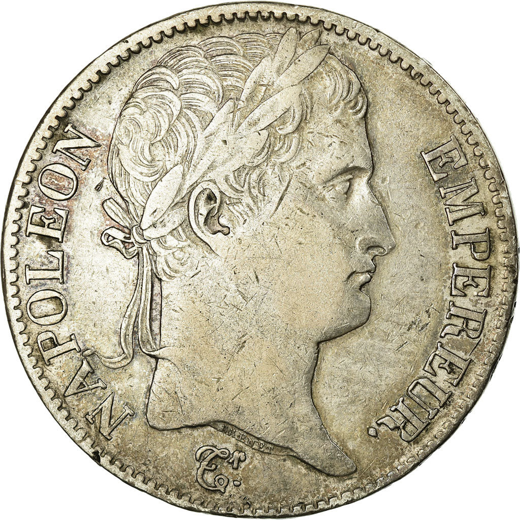 Coin, France, Napoléon I, 5 Francs, 1812, Bordeaux, VF(30-35), Silver