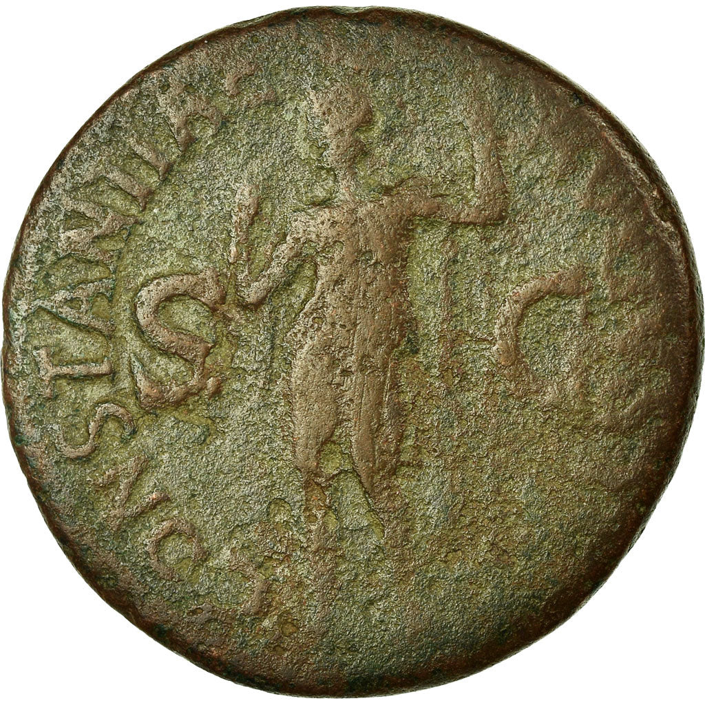 Coin, Claudius, Dupondius, 41-50, Rome, VF(20-25), Bronze, RIC:95