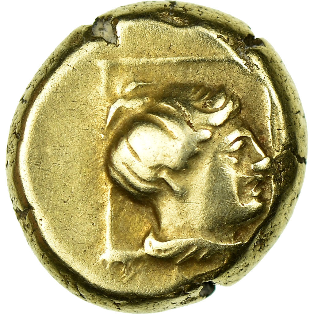 Coin, Lesbos, 480-350 Bf JC, Mytilene, Hekte, Mytilene, AU(55-58), Electrum