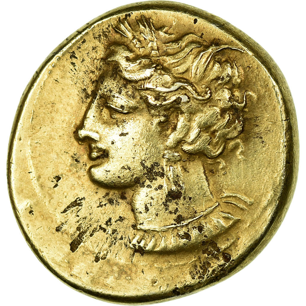Coin, Carthage, Zeugitane, Stater, AU(50-53), Electrum, SNG-Cop:977