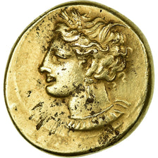 Monnaie, Carthage, Zeugitane, Statère, TTB+, Electrum, SNG-Cop:977