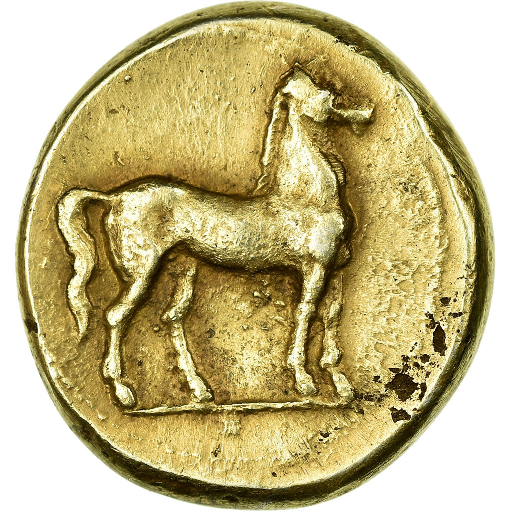 Coin, Carthage, Zeugitane, Stater, AU(50-53), Electrum, SNG-Cop:977