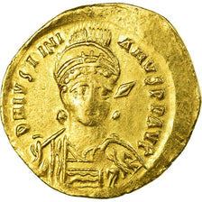 Justinian I 527-565, Solidus, Constantinople, EF(40-45), Gold, Sear 137