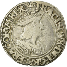 Moeda, França, François Ier, Teston, Cremieu, VF(30-35), Prata, Duplessy:821a