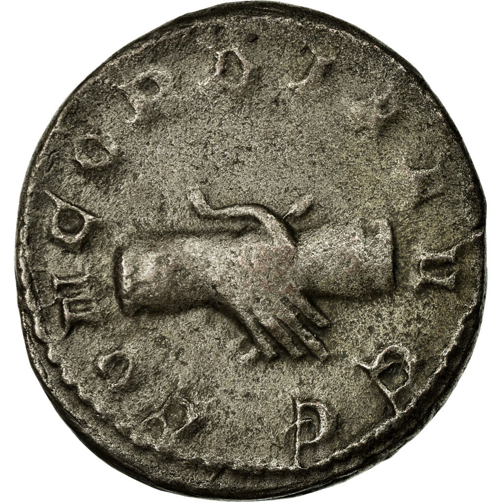 Coin, Herennius Etruscus, Antoninianus, Rome, VF(30-35), Billon, Cohen:4
