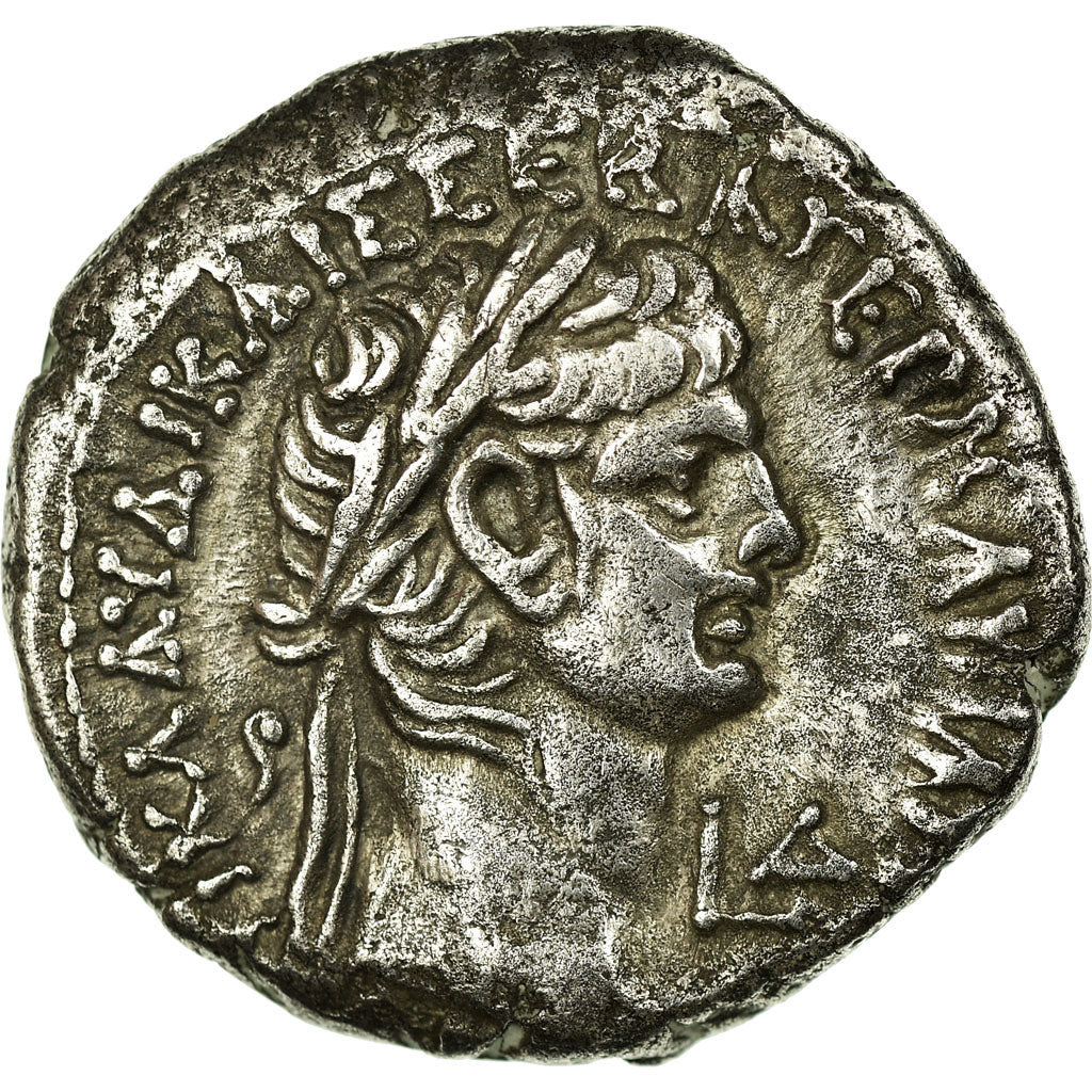 Coin, Claudius, Tetradrachm, 43-44, Alexandria, EF(40-45), Billon, BMC:73