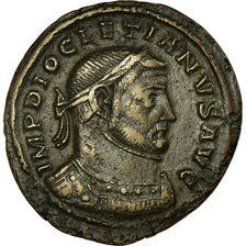 Coin, Diocletian, Follis, London, VF(20-25), Bronze, RIC:28a