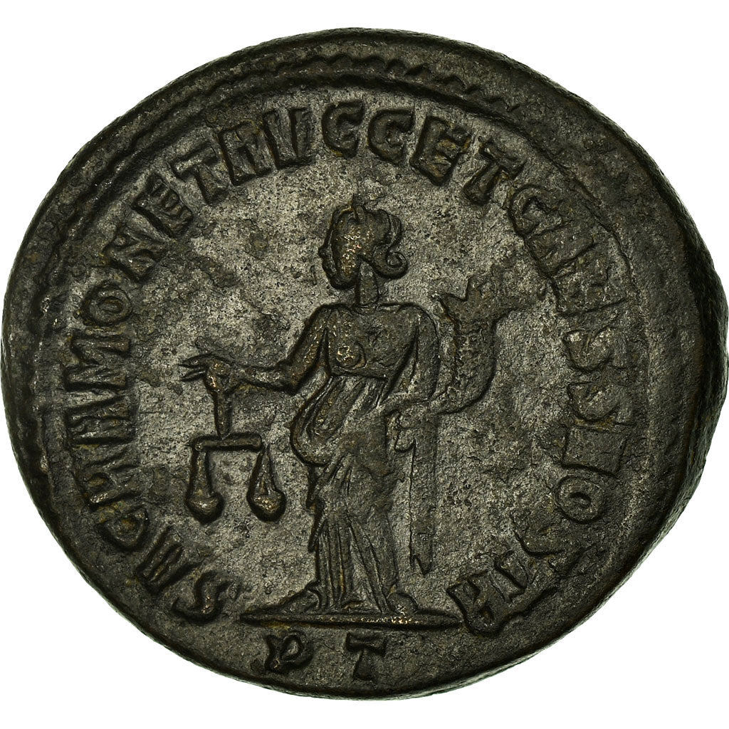 Coin, Diocletian, Follis, Ticinum, EF(40-45), Billon, RIC:45