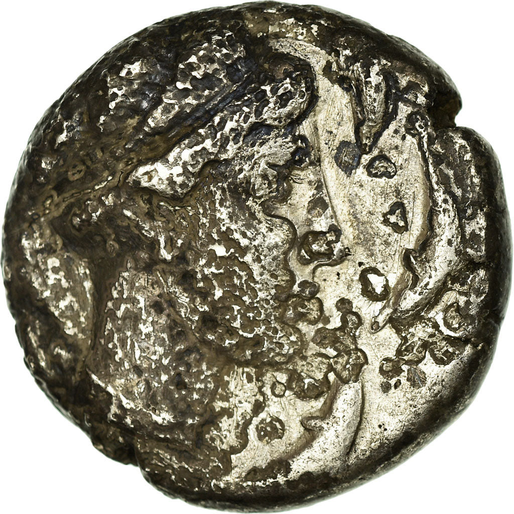 Coin, Sicily, Syracuse, Hieron I, Tetradrachm, VF(20-25), Silver, HGC:2-1307