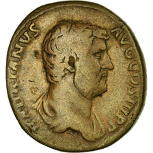 Coin, Hadrian, As, 117-138, Roma, VF(30-35), Copper, RIC:814