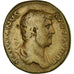 Coin, Hadrian, As, 117-138, Roma, VF(30-35), Copper, RIC:814