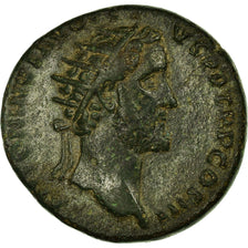 Coin, Antoninus Pius, Dupondius, Roma, EF(40-45), Copper, RIC:660a
