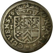 Coin, German States, CLEVES, Friedrich Wilhelm, St, 1669, VF(30-35), Silver