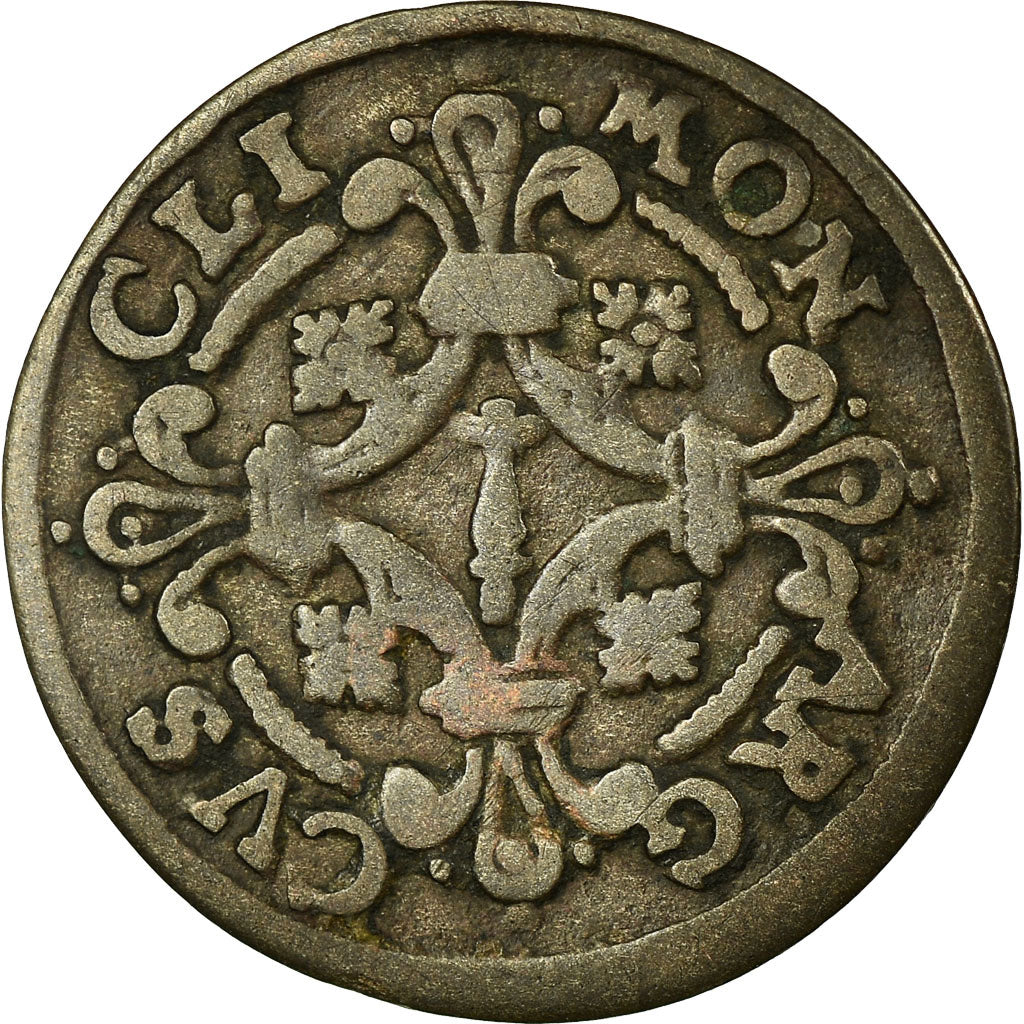 Coin, German States, CLEVES, Friedrich Wilhelm, St, 1669, VF(30-35), Silver