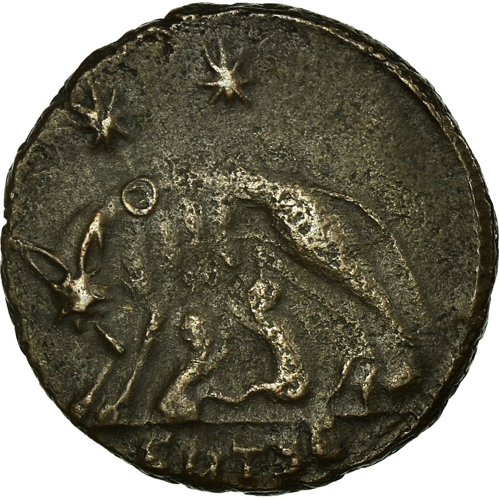 Moneta, Nummus, Thessalonica, MB+, Rame, RIC:197