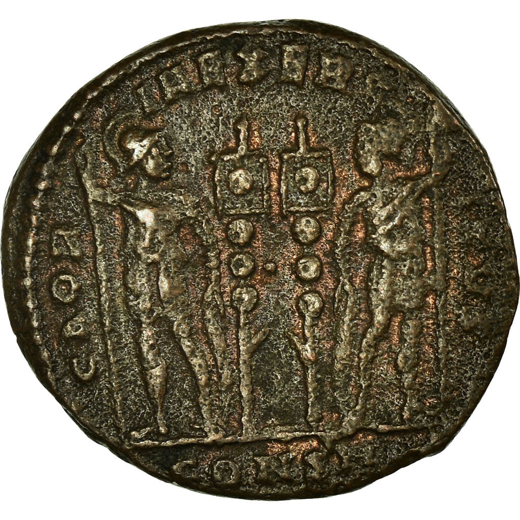 Moneta, Nummus, Constantinople, EF(40-45), Miedź, RIC:73