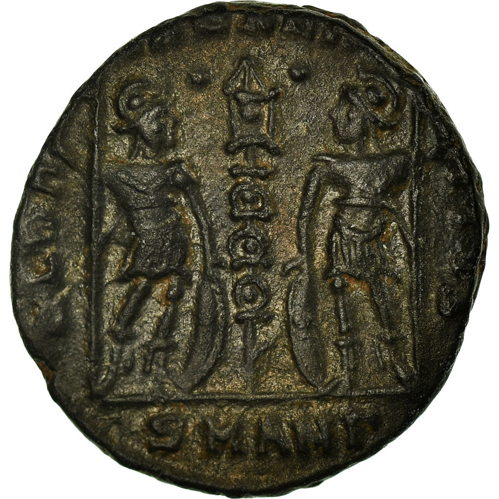 Moneta, Constantius II, Nummus, Nicomedia, EF(40-45), Miedź, RIC:1110