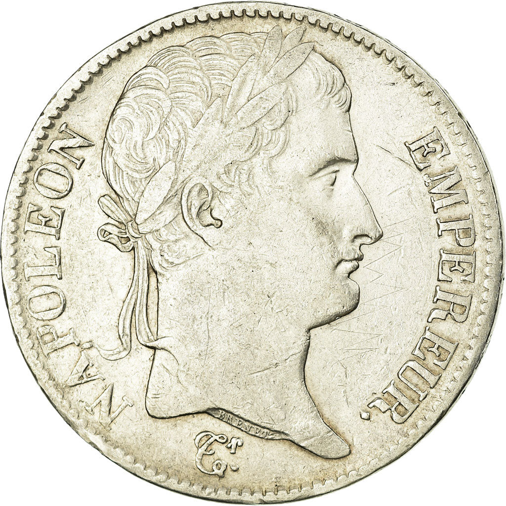 Moneta, Francja, Napoléon I, 5 Francs, 1813 / 12, Bordeaux, Bardzo rzadkie