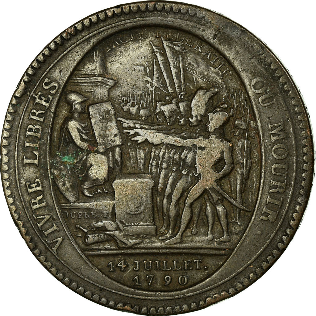 Monnaie, France, Monneron, 5 Sols, 1792, Paris, TB, Bronze