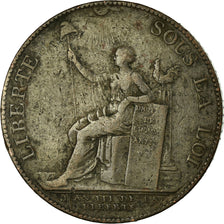 Coin, France, 2 Sols, 1791, Birmingham, Monneron, VF(20-25), Bronze, KM:Tn23