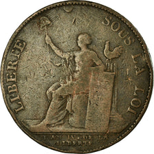 Coin, France, 2 Sols, 1792, Birmingham, Monneron, VF(20-25), Bronze, KM:Tn25