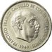 Coin, Spain, Caudillo and regent, 5 Pesetas, 1950, MS(63), Nickel, KM:778