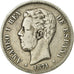 Monnaie, Espagne, Amadeao I, 5 Pesetas, 1871, Madrid, TB, Argent, KM:666