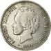 Moneta, Spagna, Alfonso XIII, 5 Pesetas, 1894, Valencia, MB, Argento, KM:700