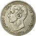 Coin, Spain, Alfonso XII, 5 Pesetas, 1876, Madrid, VF(30-35), Silver, KM:671