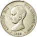 Coin, Spain, Alfonso XIII, 5 Pesetas, 1888, Madrid, VF(30-35), Silver, KM:689