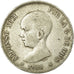 Monnaie, Espagne, Alfonso XIII, 5 Pesetas, 1889, Madrid, TB+, Argent, KM:689