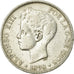 Monnaie, Espagne, Alfonso XIII, 5 Pesetas, 1898, Madrid, TB+, Argent, KM:707
