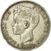 Moeda, Espanha, Alfonso XIII, 5 Pesetas, 1898, Madrid, VF(30-35), Prata, KM:707